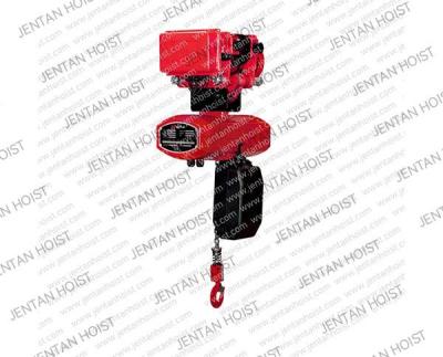 China OEM 2 Ton Electric Chain Pulley Hoist With Trolley 3.5Kw for sale