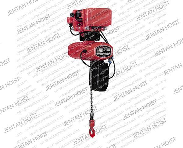 Quality OEM 2 Ton Electric Chain Pulley Hoist With Trolley 3.5Kw for sale