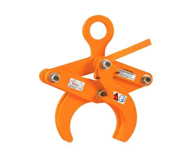 China 0.5T 1T Mechanical Lifting Devices Round Steel Clamp 3.2Kg for sale