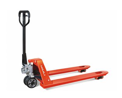 China 2000kg Transport Trolley Hydraulic Hand Low Profile Pallet Jack for sale