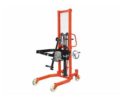 China Hand Drum Manual Hydraulic Stacker Trolley 200 Kg OEM for sale
