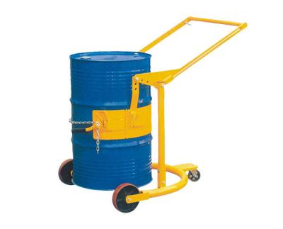 China Customized Transport Trolley Steel Plastic Hydraulic Drum Stacker for sale