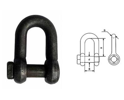 China G2131 Hoist Accessories Towing Screw Pin Anchor Shackle for sale
