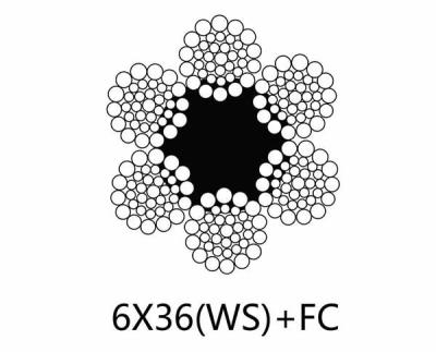 China DIN3064, 6×36 ((WS) + FC,6×36 ((WS) + IWRC zu verkaufen