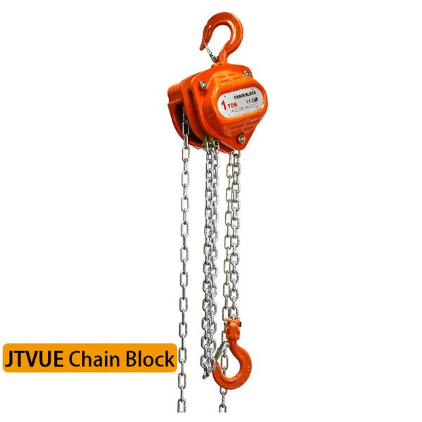 Quality Alloy Steel 1 Ton Electric Chain Hoist High Precision Gears Sealed Bearing OEM for sale