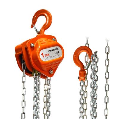 China Alloy Steel 1 Ton Electric Chain Hoist High Precision Gears Sealed Bearing OEM for sale