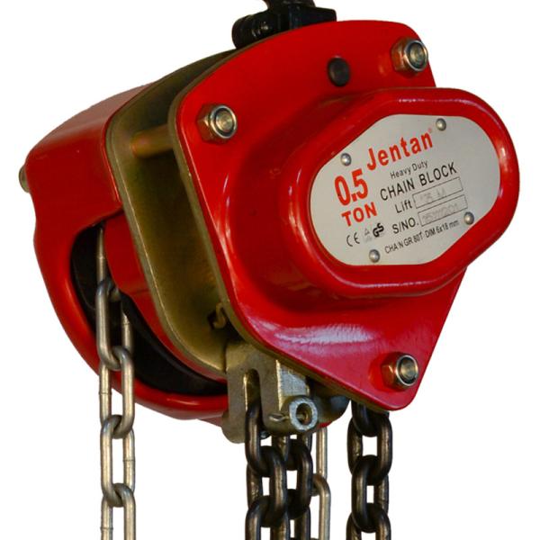 Quality JTVS 1 Ton Chain Hoist Block with Low-Alloy Structural Steel Plates and T80 Load for sale