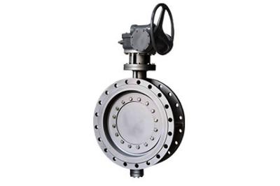 China Metal Seal Triple Offset Butterfly Valve for sale