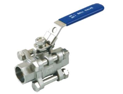 China 3pc Socket Weld Ball Valve for sale