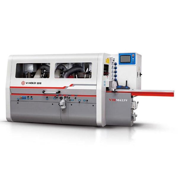 Quality 0.6MPa 4 Side Moulder Machine Four Side Planer Machine 15kw 140mm for sale