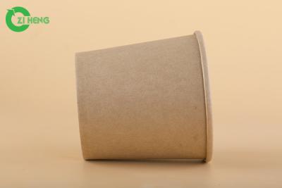 China Los cuencos a base de agua de la comida del papel de Kraft entintan el papel Microwavable 16oz de Flexo para la sopa en venta