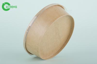 China Biodegradable Sturdy Paper Bowls , Single Wall Christmas Disposable Bowls for sale