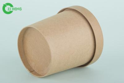 China Leak Proof Kraft Paper To Go Cups For Church Top 90mm Bottom 73mm High 86mm for sale