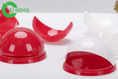 China Sterke Stevige Duidelijke Plastic Koppen met Deksels Duurzaam voor Gedrukte Sapdouane Te koop