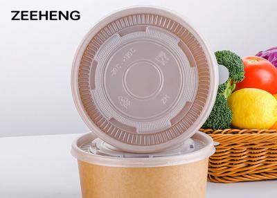 China Waterproof Flexo Printing Disposable Paper Soup Bowls Dinnerware For Noodles for sale