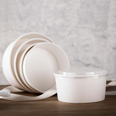 China white paper bowl for food to take away for sale