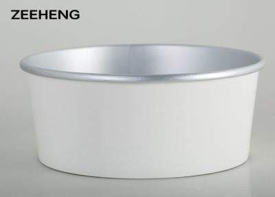 China Single Wall Aluminum Coated Salad Paper Bowl 1300ML for sale