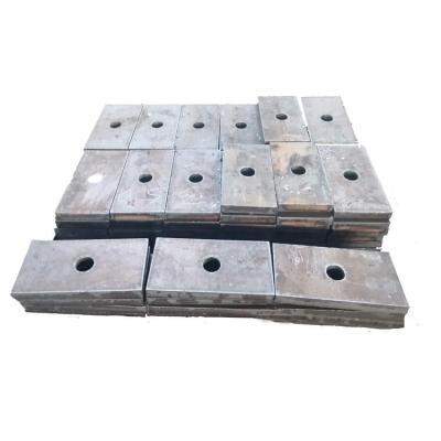 China Los servicios de encargo de la fabricación de metal del CNC de la antorcha cubren con cinc el corte de llama plateado de la hoja de acero en venta