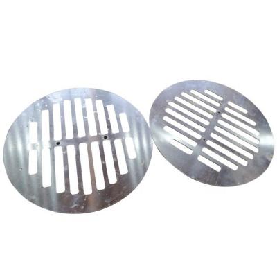 China 1mm Brushed Precision Sheet Metal Bending Laser CNC Cut Metal Sheet Cutting Bending Parts for sale