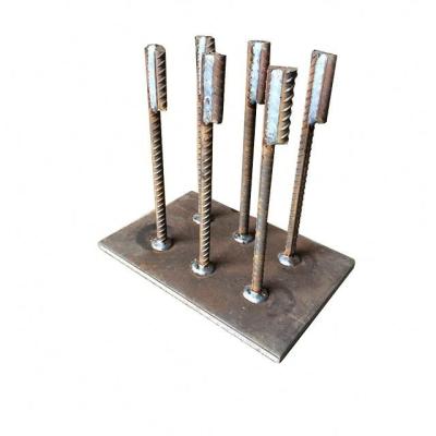 China 18mm Stainless Steel Embedded Parts In Concrete Construction Weld Zinc Plated for sale