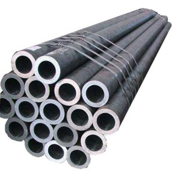 China 4000mm 16mm Round Metal Tube Pipe ST52 Hot Rolled Seamless Steel Hollow Rod for sale
