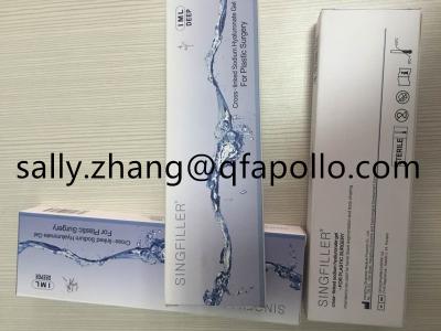 China SINGFILLER Hyaluronic Acid Dermal Implant for facial lift for sale