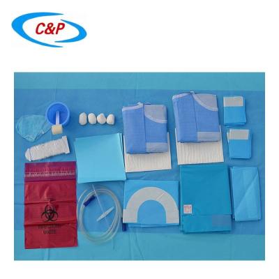 China Envases de cortinas dentales quirúrgicas no tejidas y estériles desechables para el paciente en venta
