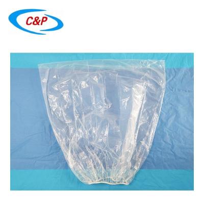 China Clear Poly Surgical Sterile Medical Equipment Covers Drapes With Elasticized Openings for sale