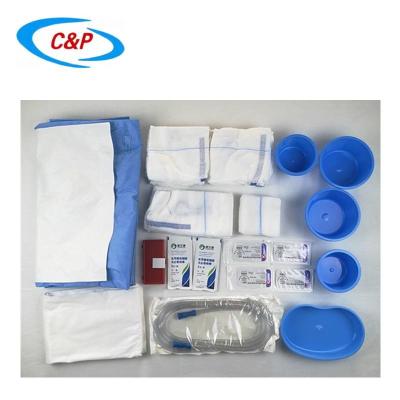 China Medical C Section Surgical Fenestrated Drape With Adhesive for sale