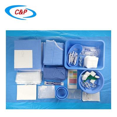 China CE ISO13485 Disposable Femoral Angiography Drape Pack Individual Package for sale