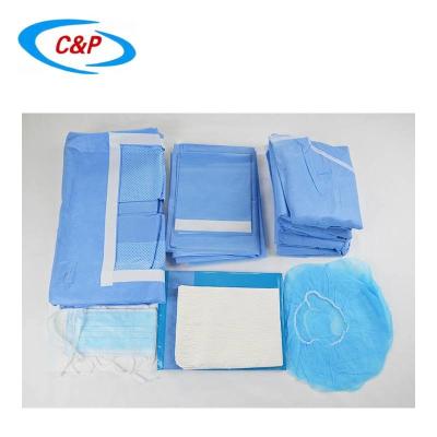 China Sterile Gyn Laparoscopy Pelviscopy Pack Kit Blue OEM for sale
