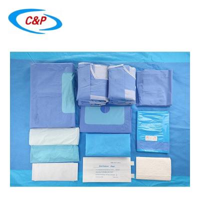 China Knee Arthroscopy Disposable Surgical Pack Drapes For Operation Room for sale