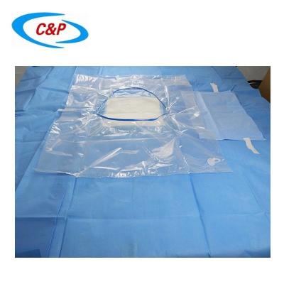 China Color azul claro parto por cesárea cortina quirúrgica de sección C con certificación CE ISO13485 en venta