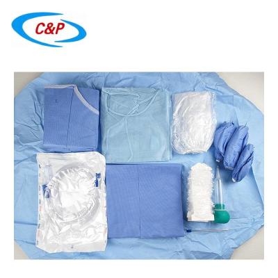 China Kit de cortinas quirúrgicas dentales orales desechables azules con certificación CE ISO13485 en venta