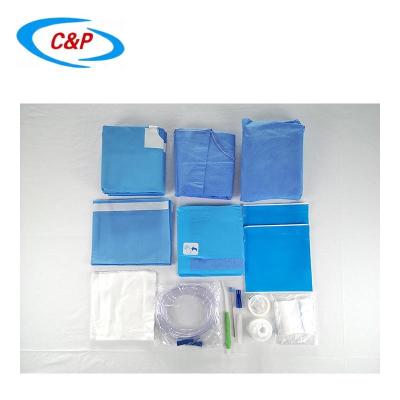 China Hospital Clinic Blue Dental Surgical Drapes Pack Customized for sale
