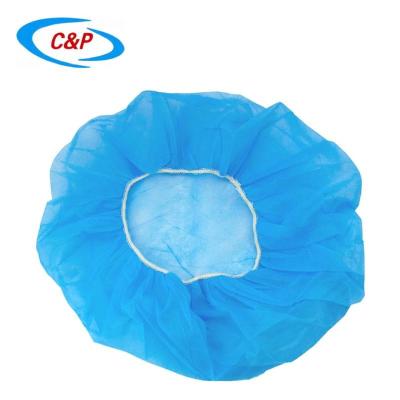 China Breathable Medical Protective Equipment Bouffant Clip Cap Surgical Headcover for sale