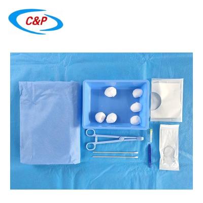 China SMS Eye Surgical Drape Pack In Blue Or Customizable For Sterile Surgeries for sale