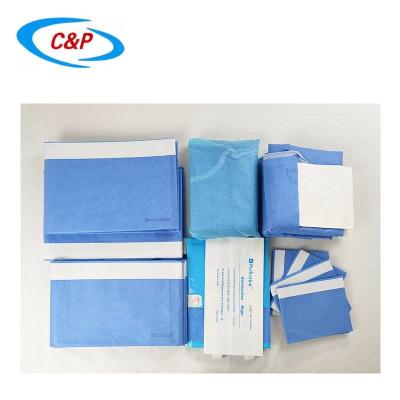 China Professional Sterile SMS General Surgery Drape Pack for Efficient Surgeries for sale