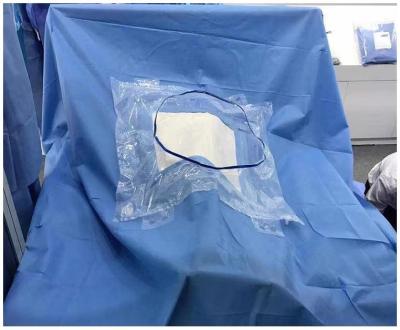 China SMS Disposable Cesarean Section Drape Pack  with OEM/ODM Suitable for Medical Procedures Pack à venda