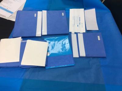 China Soft and Blue General Surgery Universal Drape Pack for All Surgical Needs en venta