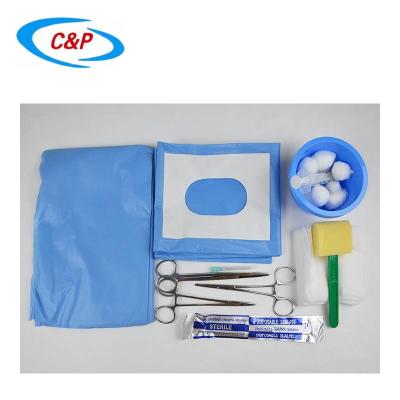 China Paquete de cirugía espinal azul estéril de hospital y clínica con color azul en venta