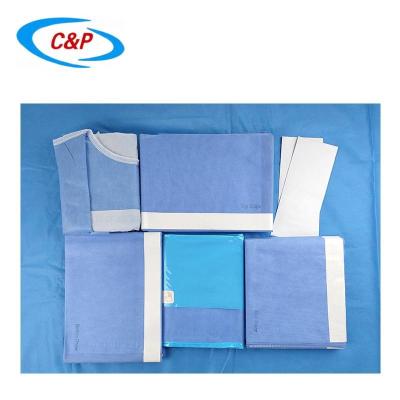 China Sterile Disposable Surgical Procedures Universal Surgical Pack Blue And Convenient for sale