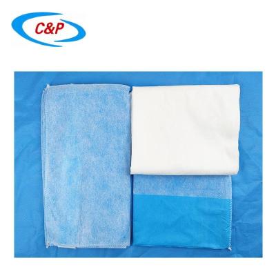 China OEM / ODM Available Blue Sterile Surgical Clean OR Turn Over Kit For Sterile Procedures for sale