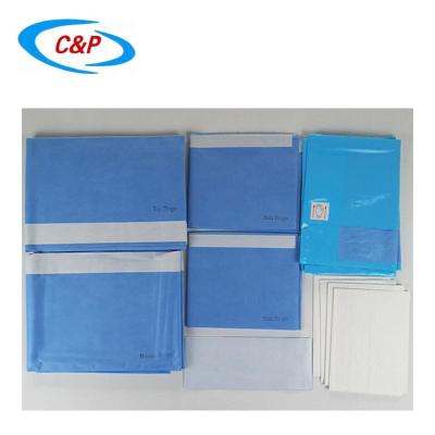 China Medical Operation Room Universal Surgical Pack With Nonwoven Material In Blue for sale