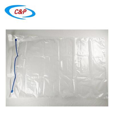 China Soft PE Transparent Waterproof Fluid Collection Pouch For Operating Room for sale