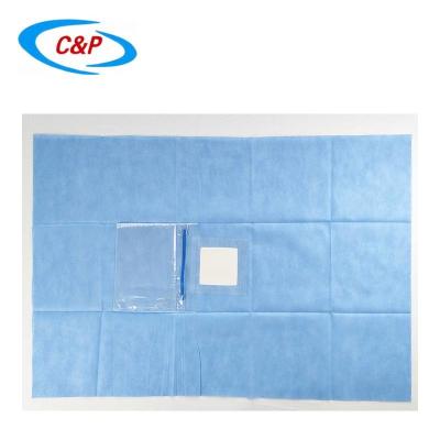 中国 Sterile Disposable SMS Eye Surgery Drape With Pocket For Medical OEM / ODM Available 販売のため