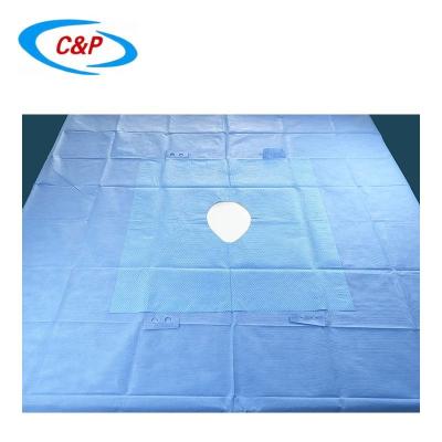 China Hospital Disposable SMS Chest Breast Surgical Drape Customizable For Surgeries à venda