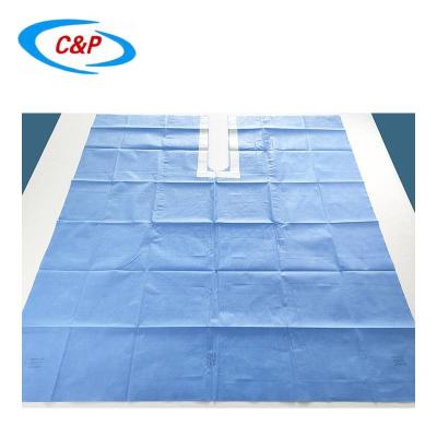 China Disposable Waterproof SMS Sterile U Drape Surgical Split Sheet for sale