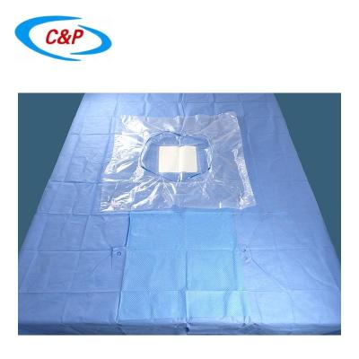 China Medical Disposable Cesarean Section Drape With Breathable SMS Material en venta