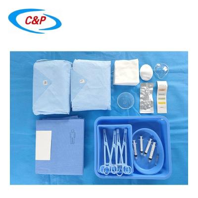 China OEM Blue Nonwoven Eye Surgery Kit for Sterile Ophthalmology Surgeries for sale